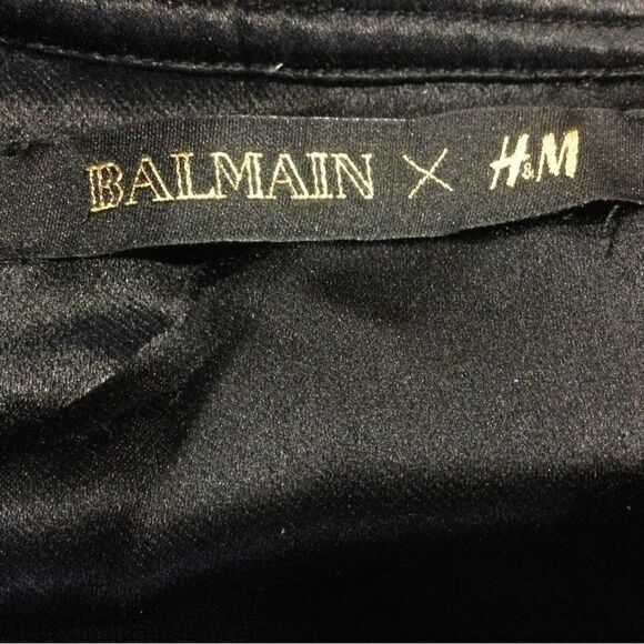BAIMAIN x H&M Silk Military Shirt with Cold-Tone Bottoms - Picture 9 of 9